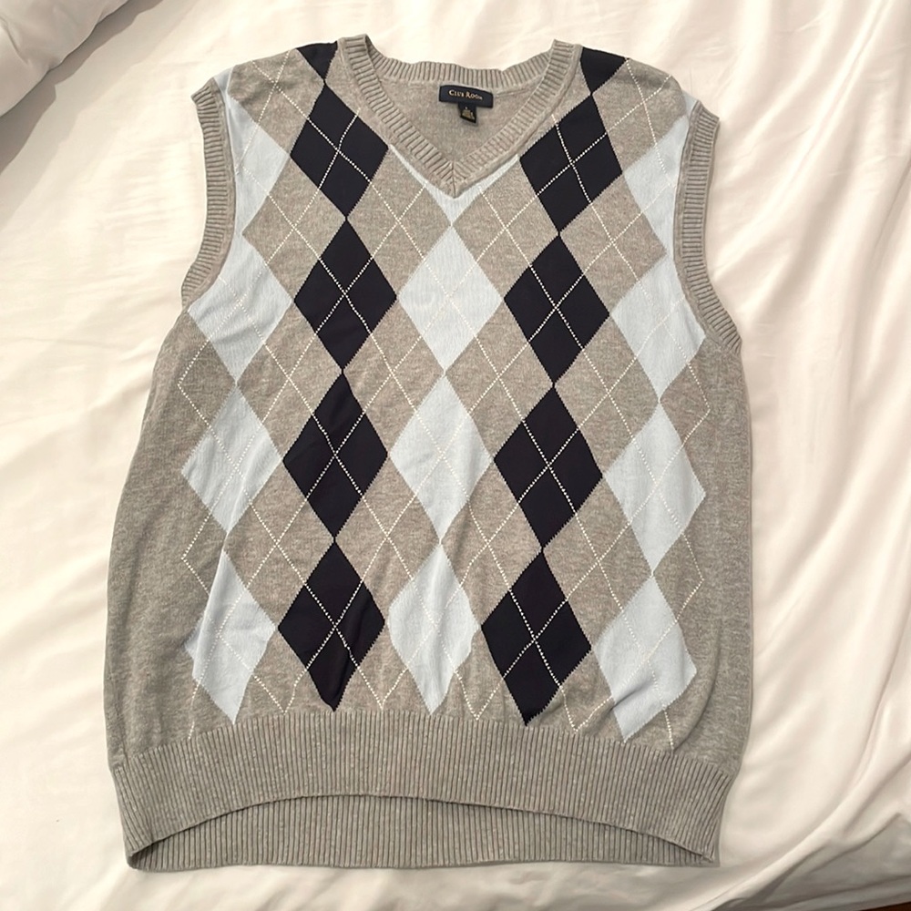 Soft 100% Cotton Sweater Vest